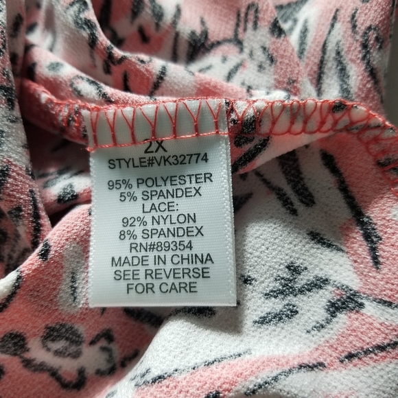 ADRIENNE VITTADINI WOMEN'S BLOUSE SIZE 2X - Picture 4 of 11